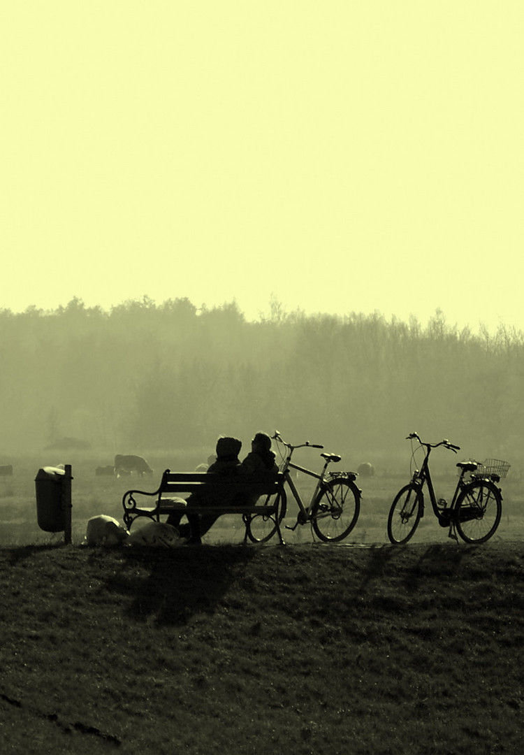 Erholung vom Radfahren