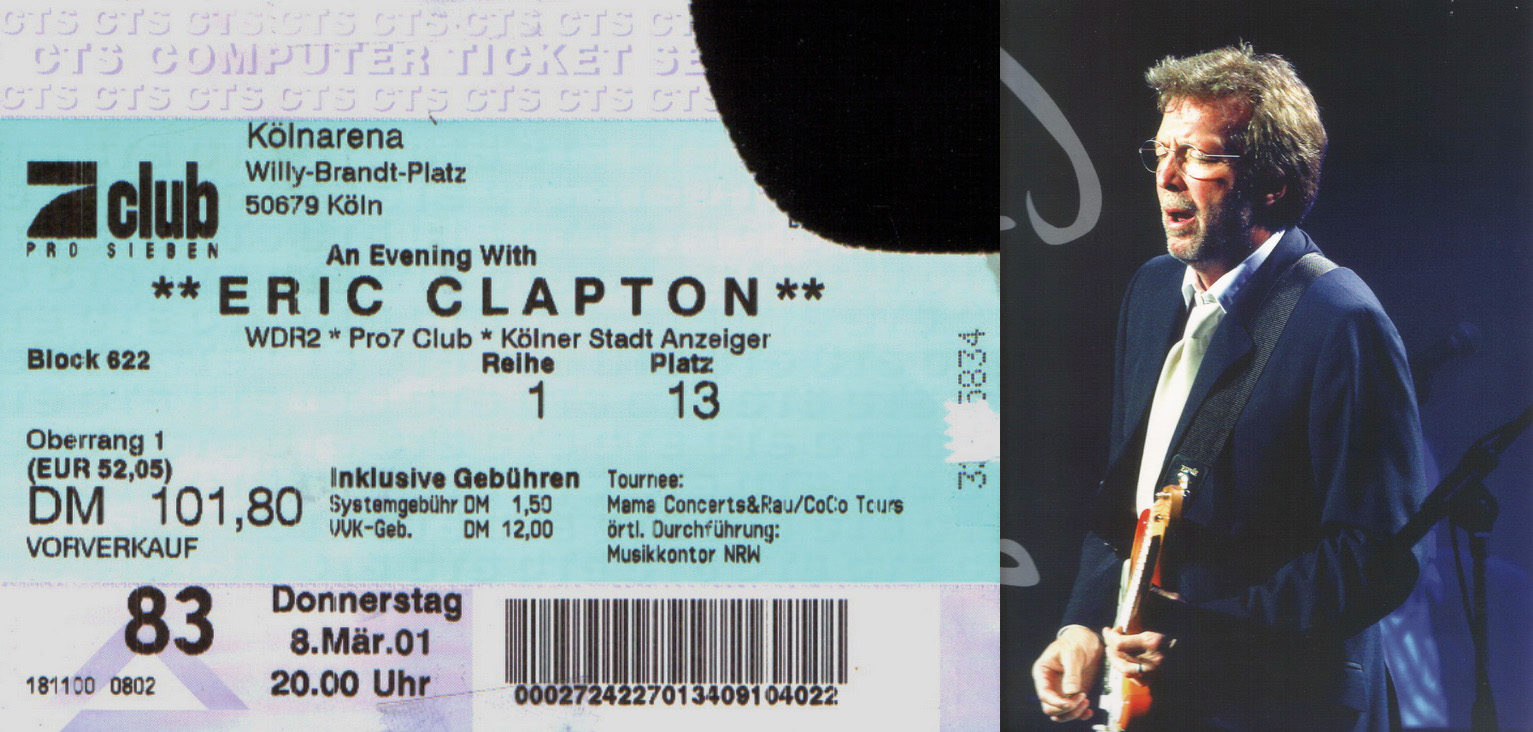 Eric Clapton 2001