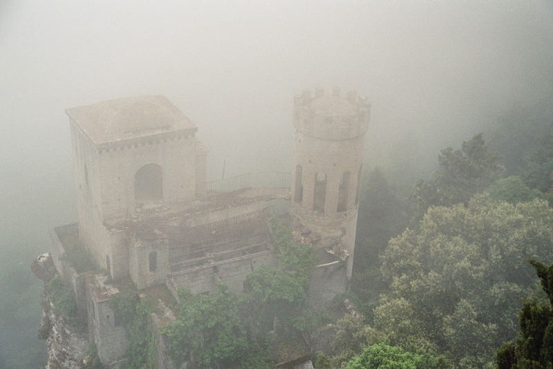 Erice im Nebel