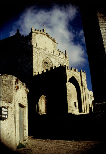 erice, kirche auf sizillien