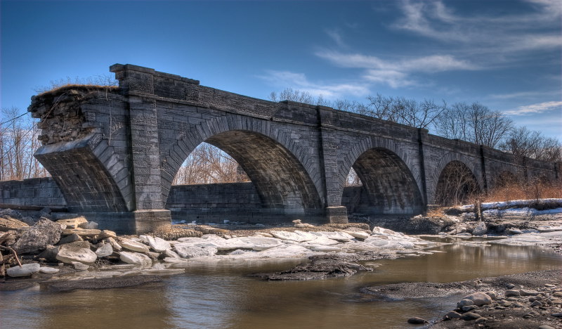 Erie Canal Aqueduct Over Schoharie Creek