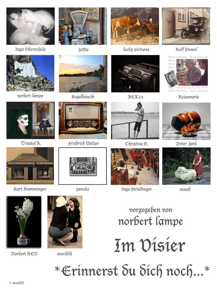 *Erinnerst du dich noch?* Collage von aeschlih