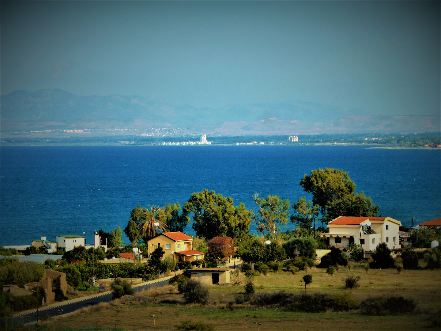 Erinnerung an das Blau des Himmels und Meeres