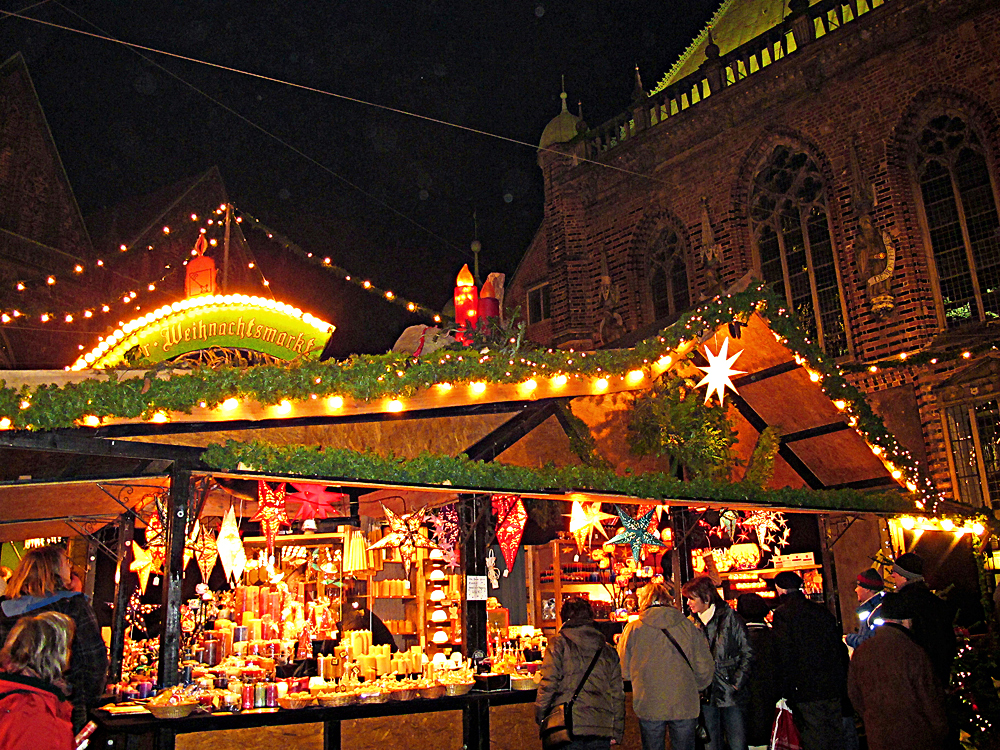 Erinnerung an den Bremer Weihnachtsmarkt / Ricordi della fiera natalizia di Brema (2)