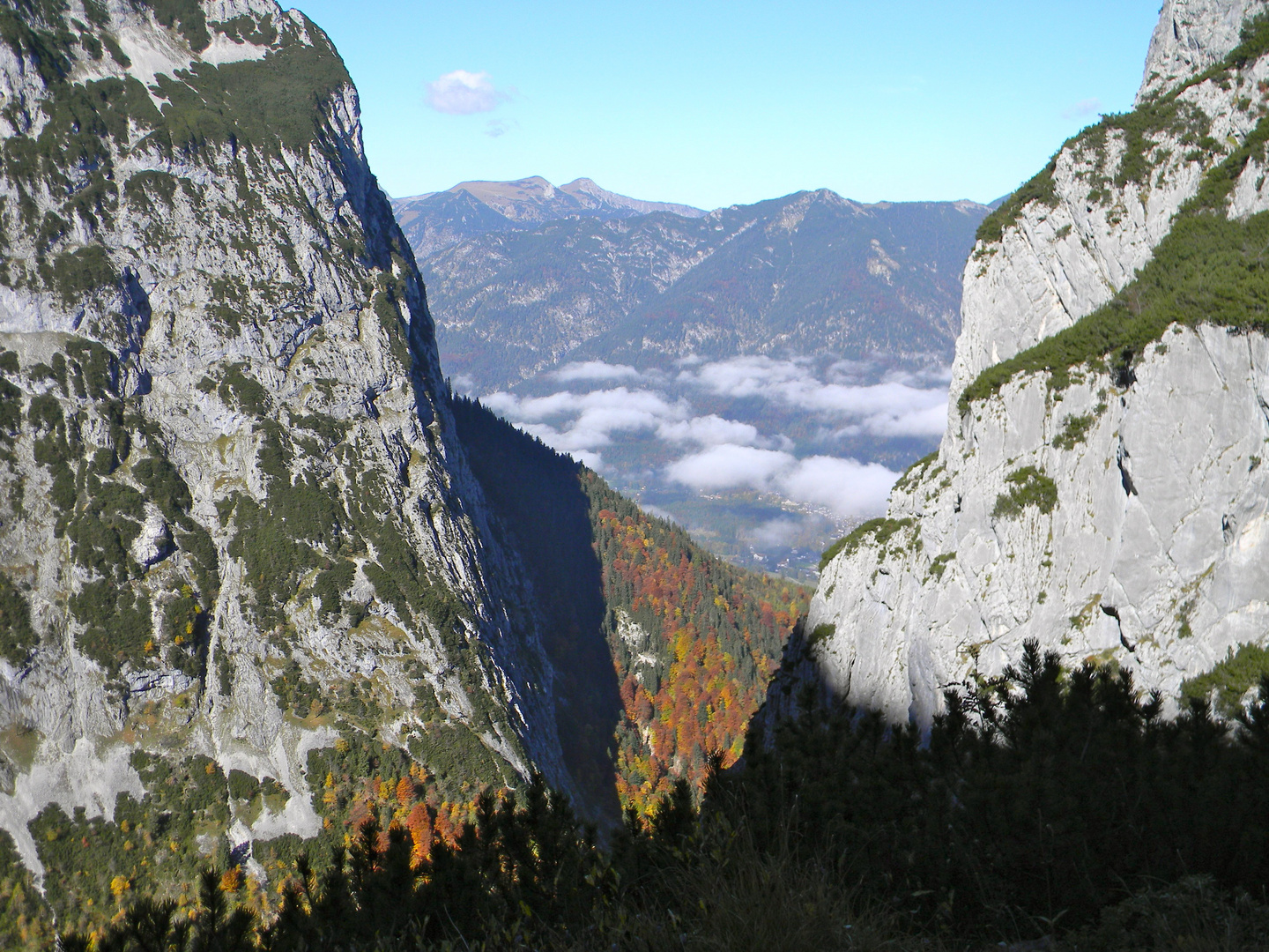 Erinnerung an die Berge in Garmisch