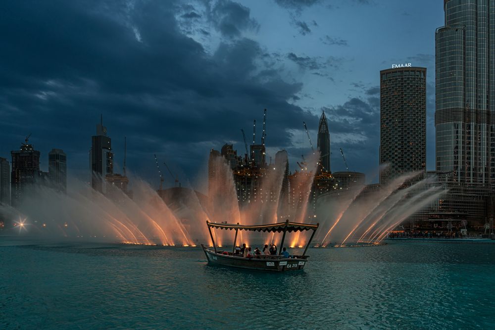 Erinnerung an die Dubai Fontaine 