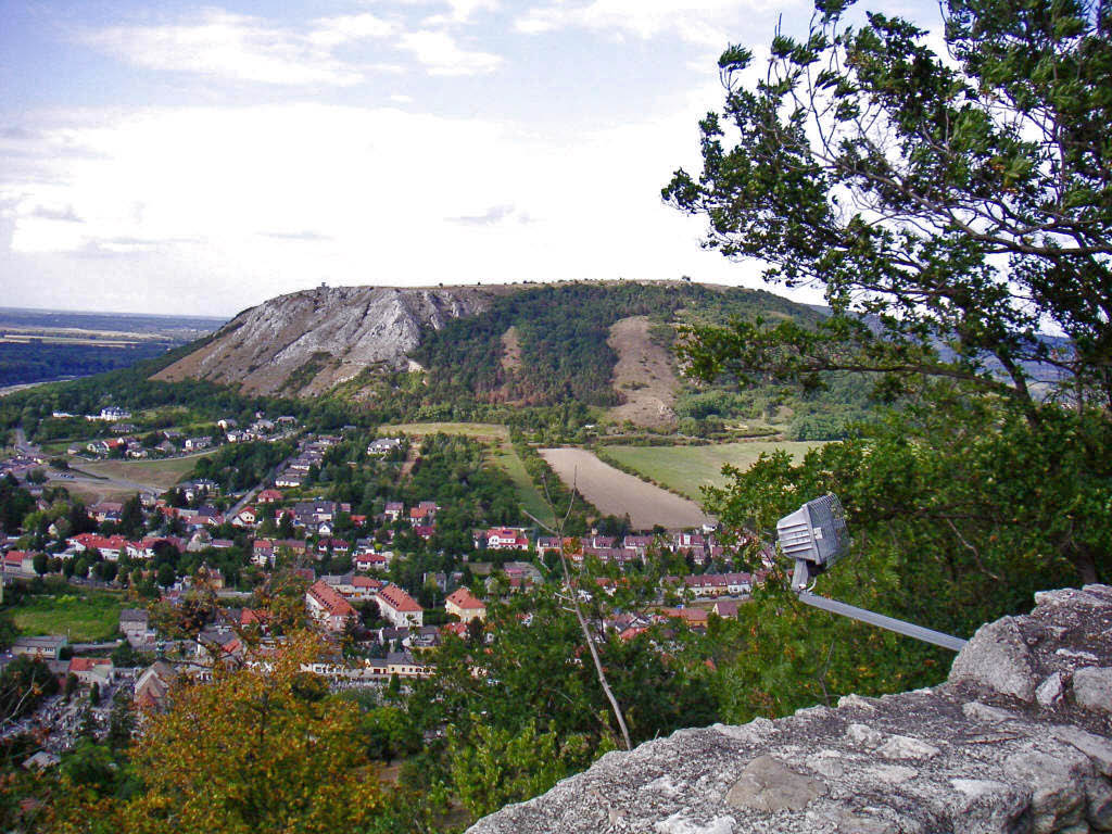 Erinnerung an eine schöne Landschaft. Hainburg / NÖ ;