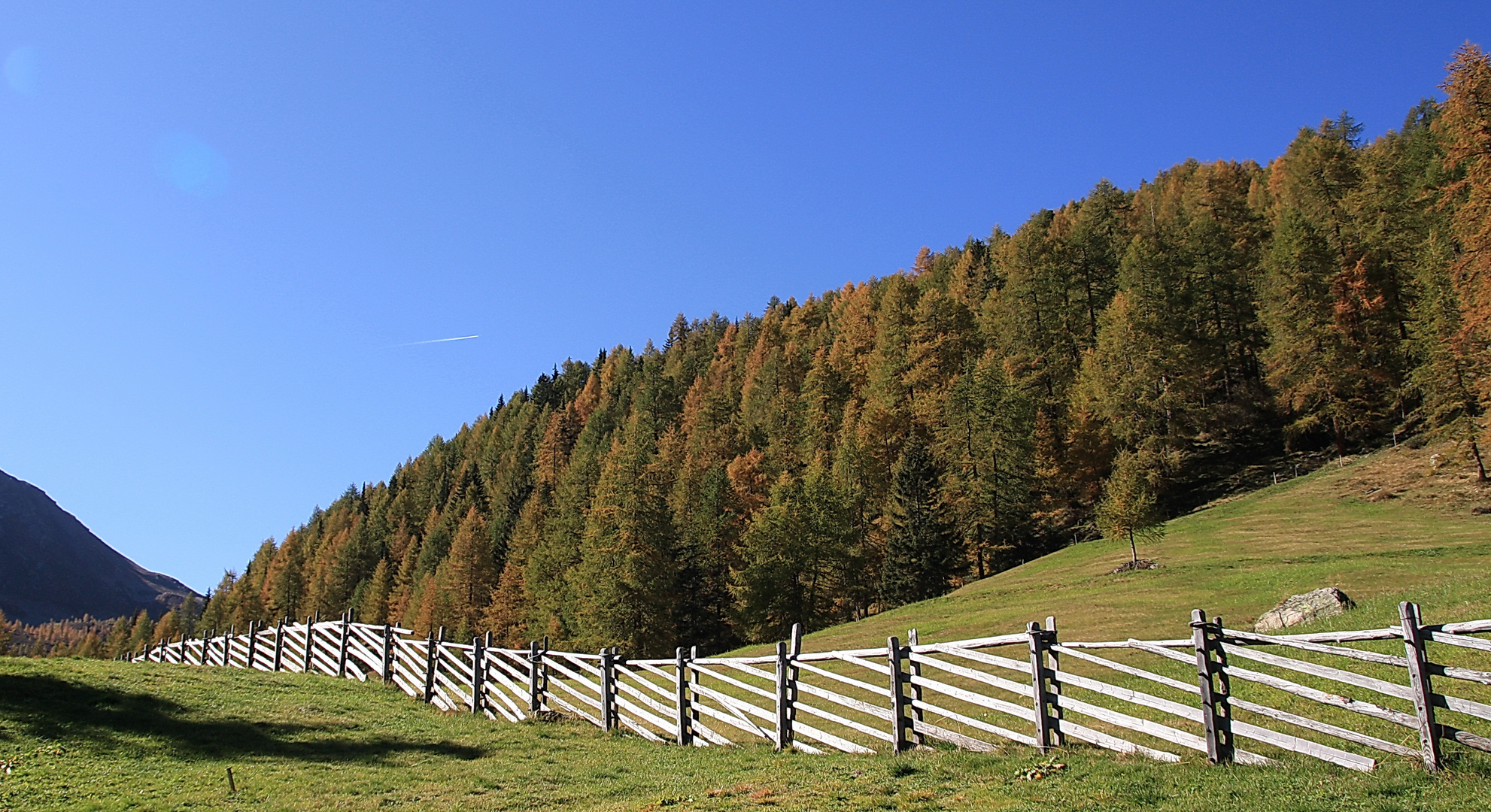 Erinnerung an eine Wanderung auf einer Alm