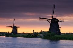 Erinnerung an Kinderdijk...