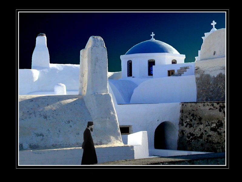 Erinnerung an Santorin