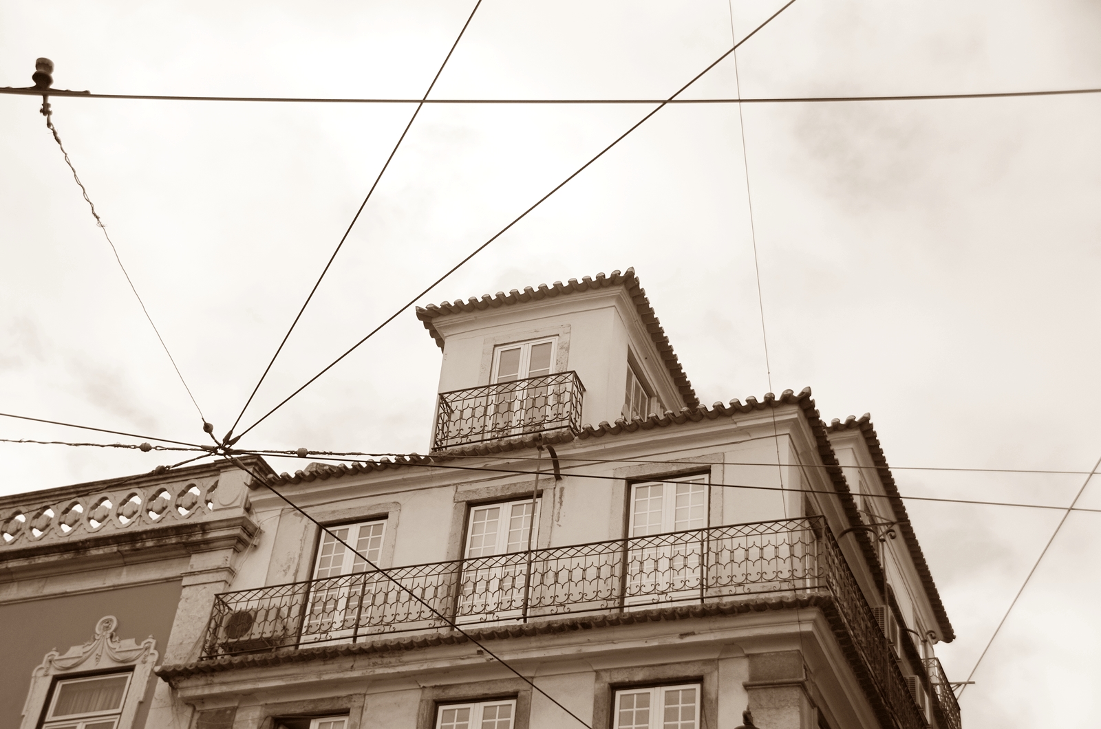 Erinnerung in Sepia