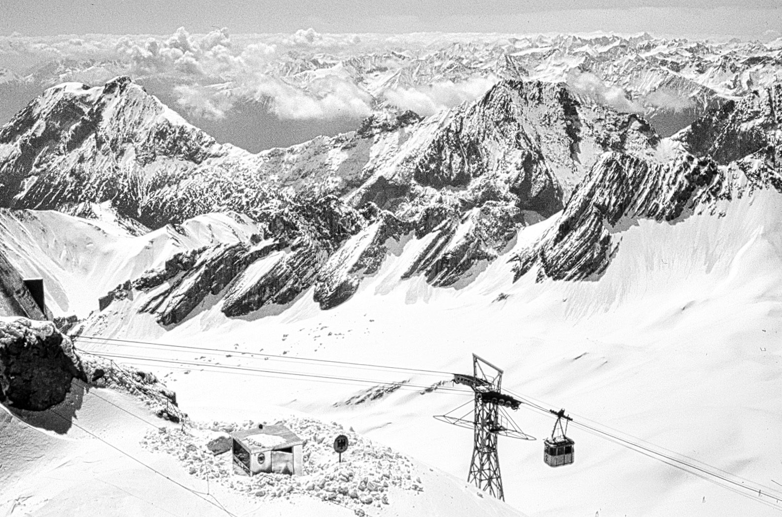 Erinnerungen 1; Auf der Zugspitze, 1967