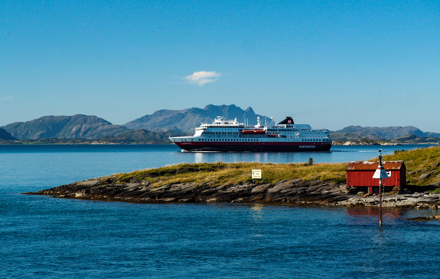 Erinnerungen 10- Hurtigruten, Finnmarken