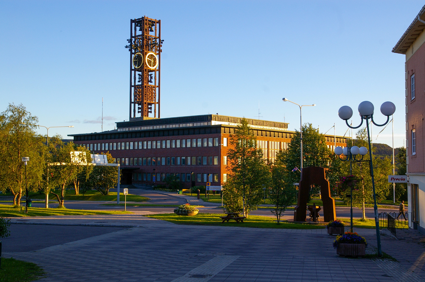 Erinnerungen 11 Kiruna Rathaus