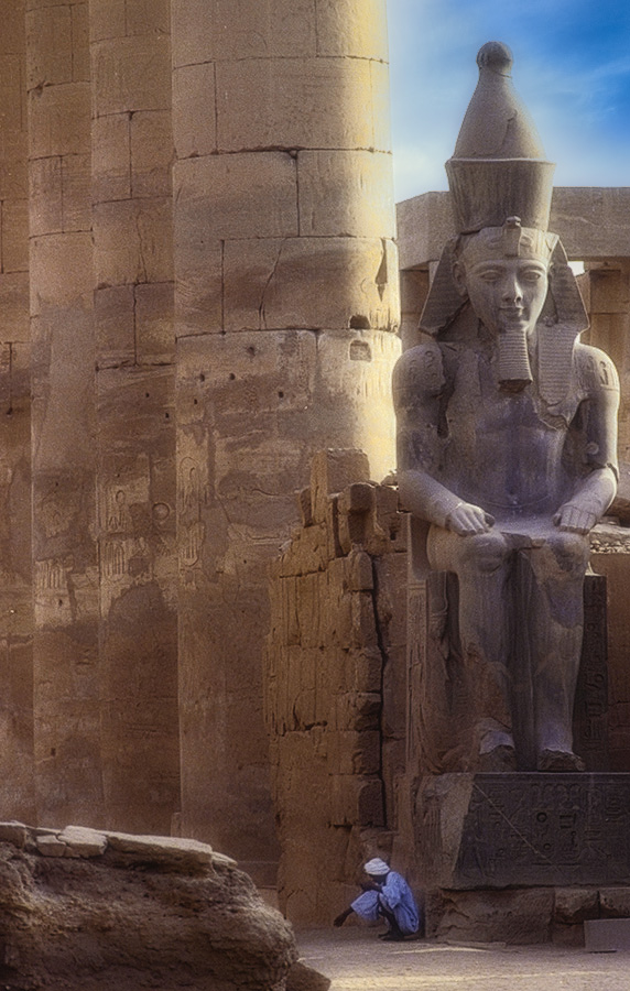 Erinnerungen 16: Der Wächter. Karnak, 1977