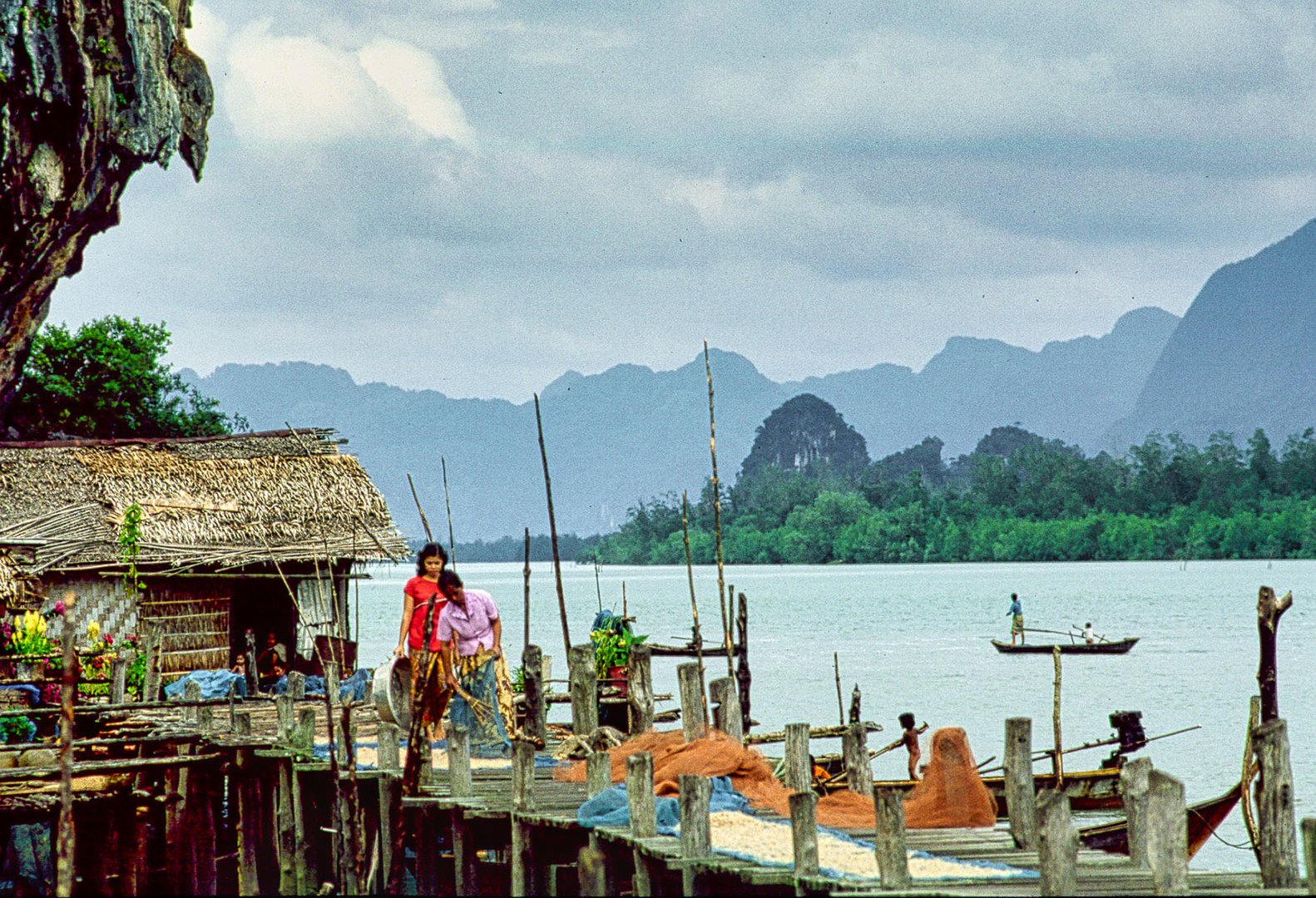 Erinnerungen 34: Koh Panyi, Phang-Nga, Thailand, 1981