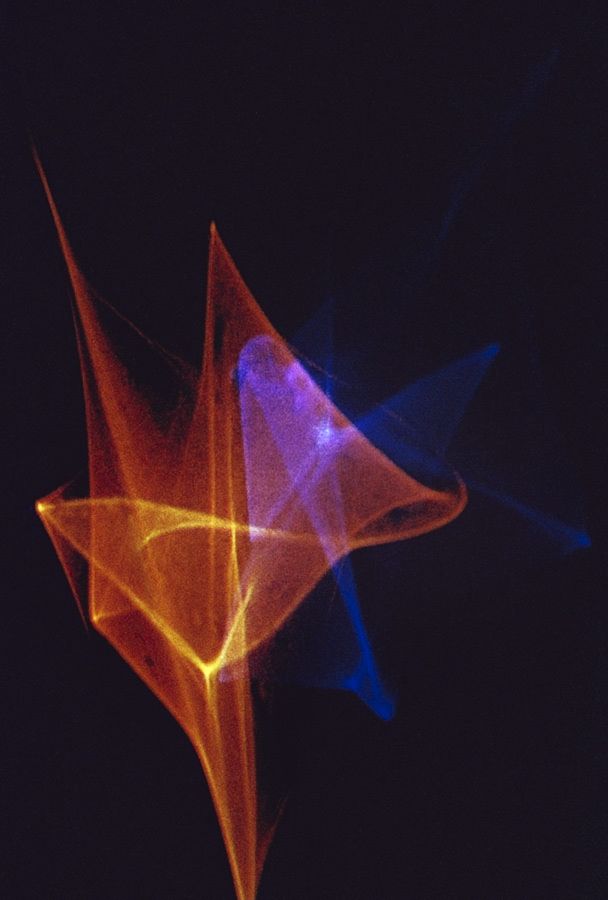 Erinnerungen 8; Experiment mit Licht, 1970