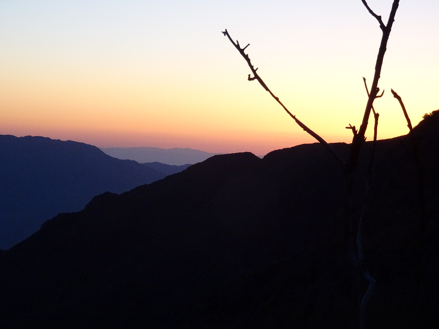 Erinnerungen an den Pacifik Crest Trail