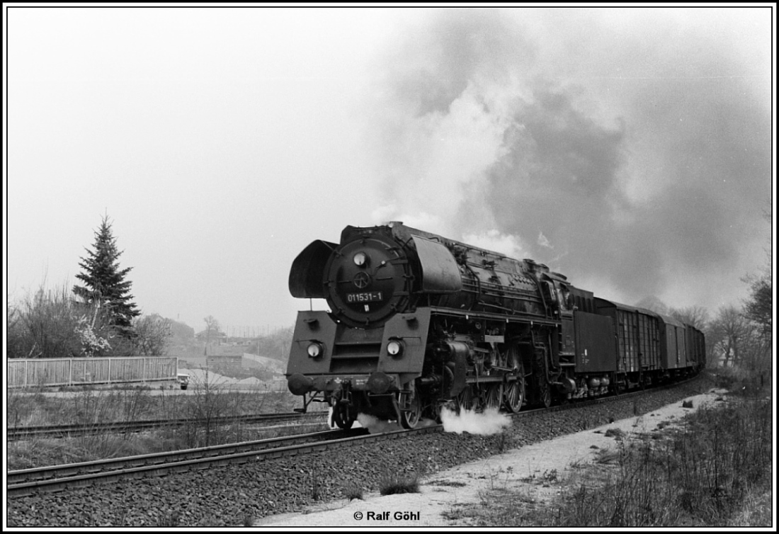 Erinnerungen an die Traditionslokomotive 01 1531-1 