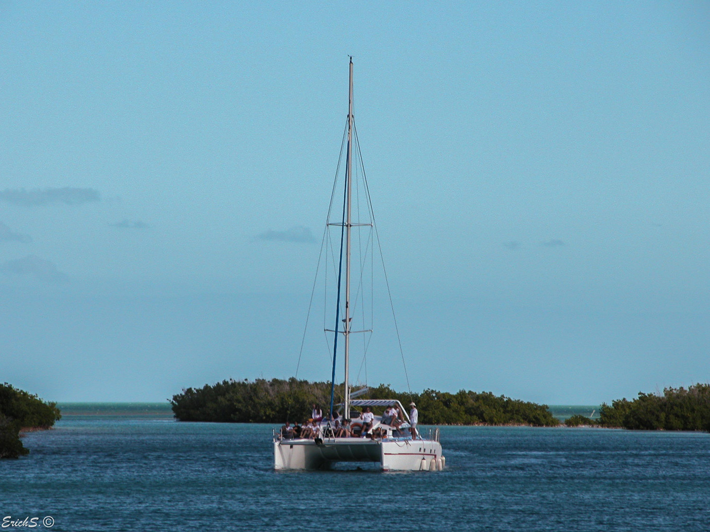 Erinnerungen an Kuba - 2003 Auf Cayo Largo erwartet uns unser Boot