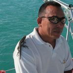 Erinnerungen an Kuba - 2003 Der Kapitän unseres Schiffes und sein Freund