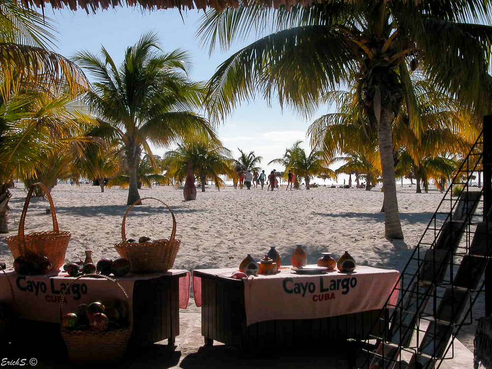 Erinnerungen an Kuba - 2003 Strand von Cayo Largo