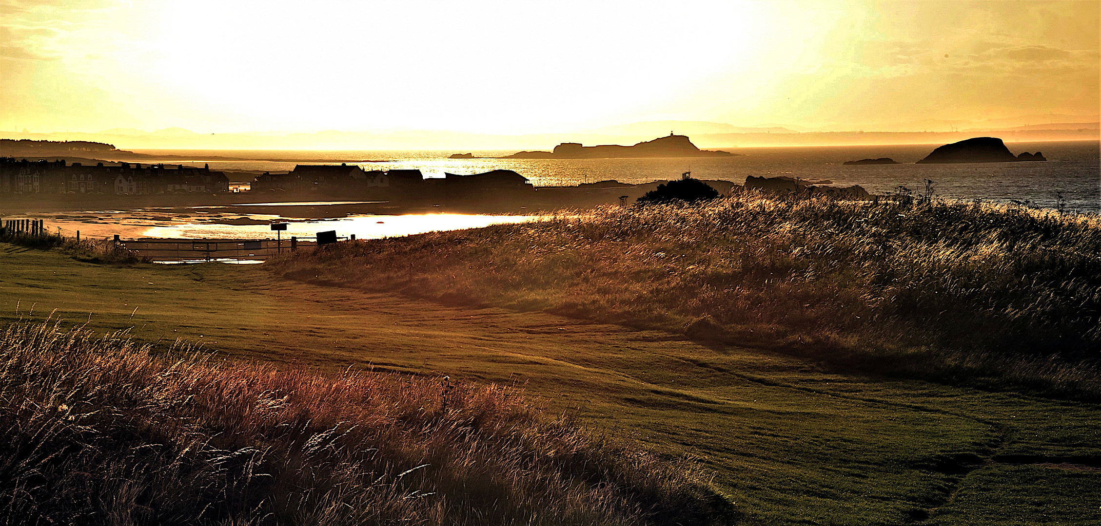 Erinnerungen an Schottland - Abend am Firth of Forth