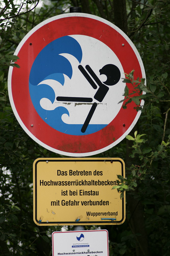 Erklärung zum Schild