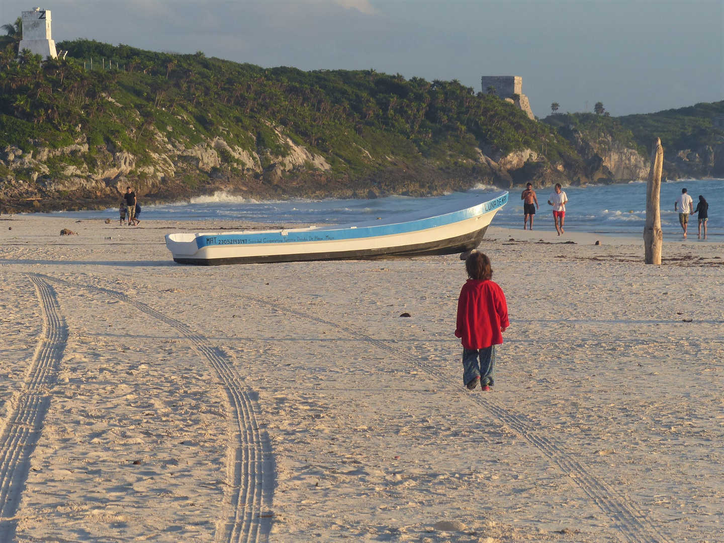 Erkundungstour am Strand