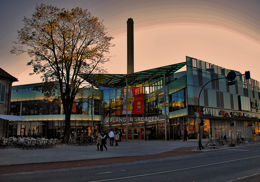 Erlangen Arcaden Foto & Bild | deutschland, europe, bayern Bilder auf
