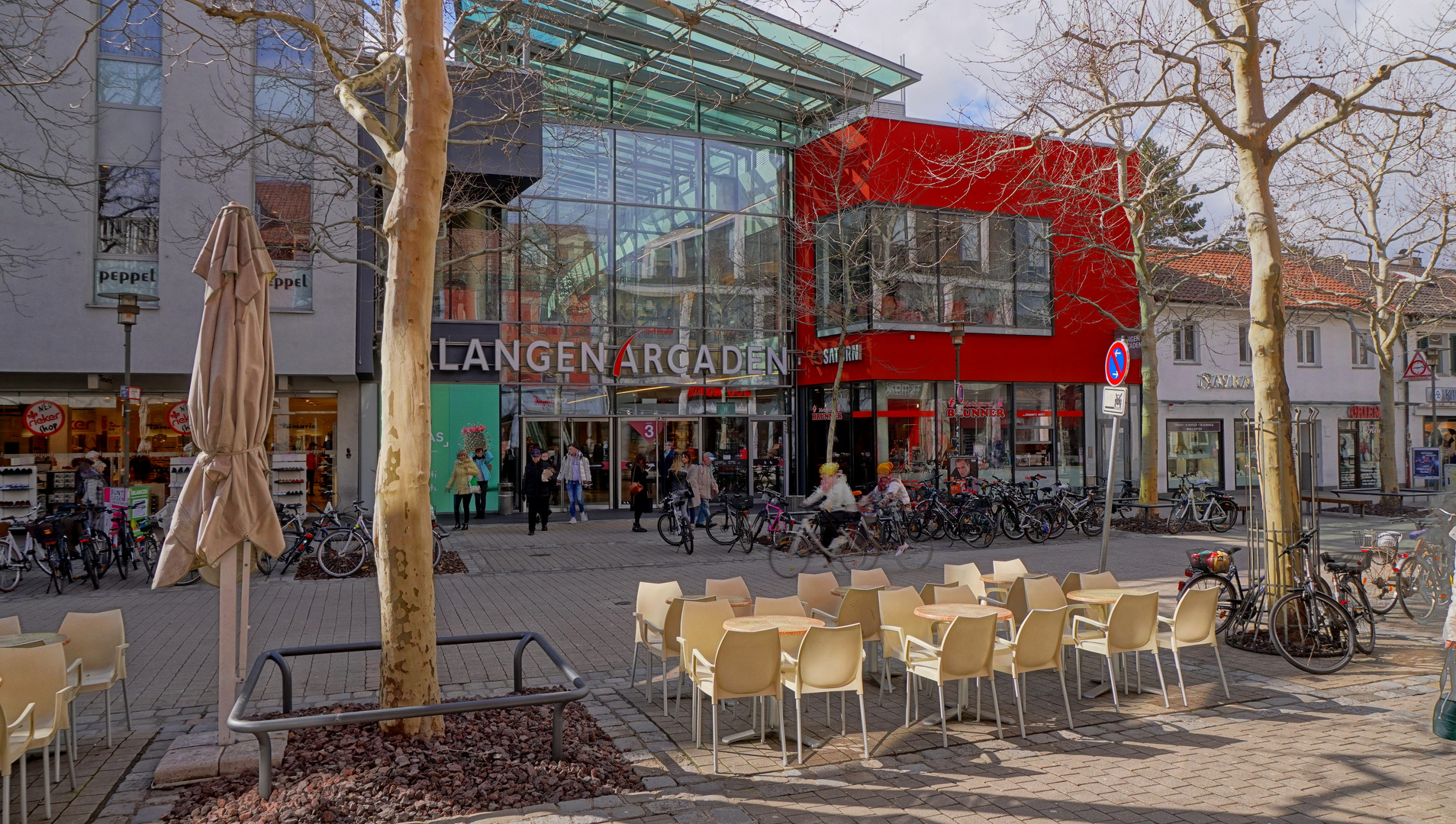 Erlangen, Arcaden (Erlangen, centro comercial "Arcaden") Foto & Bild