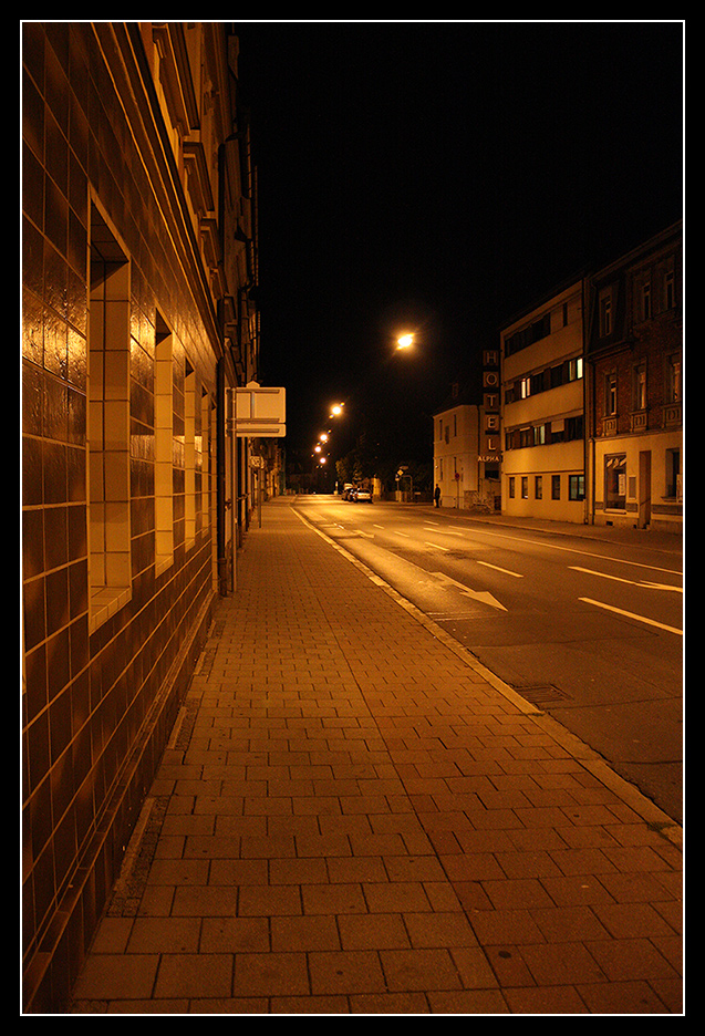 Erlangen bei Nacht!