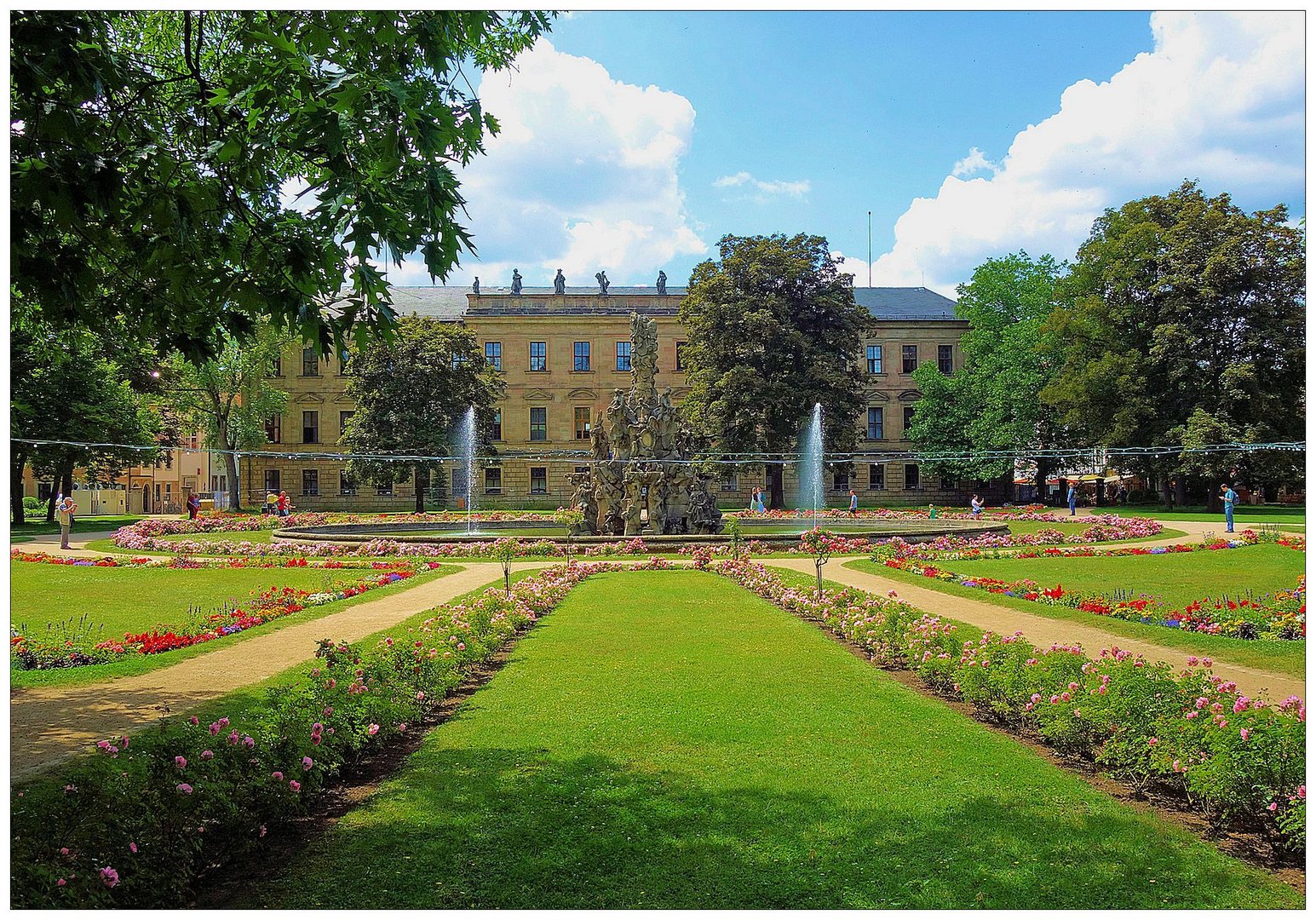 Erlanger Schloss mit Schlosspark