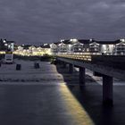Erlebnis-Seebrücke bei Nacht
