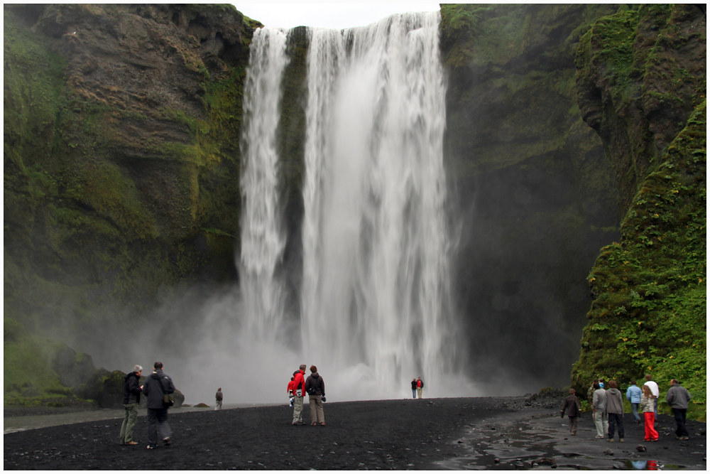 Erlebnis Skogafoss