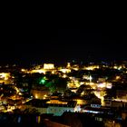 Erleuchtete Altstadt in der Nacht