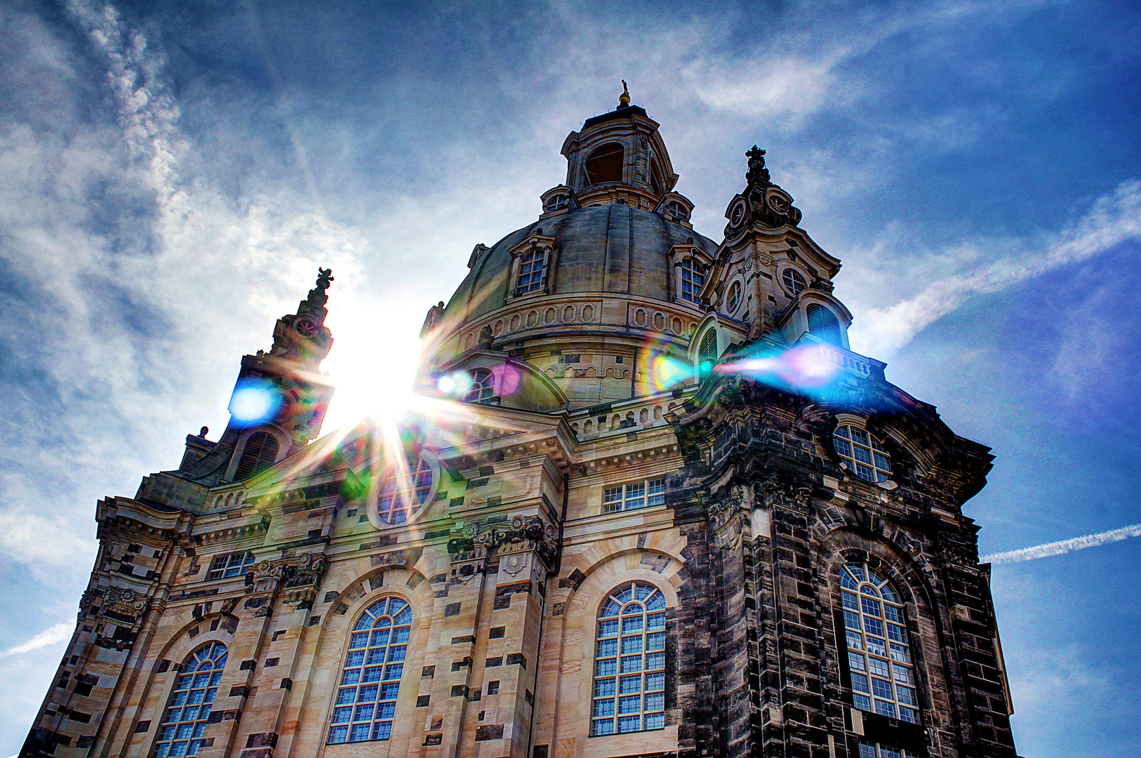 Erleuchtung an der Frauenkirche