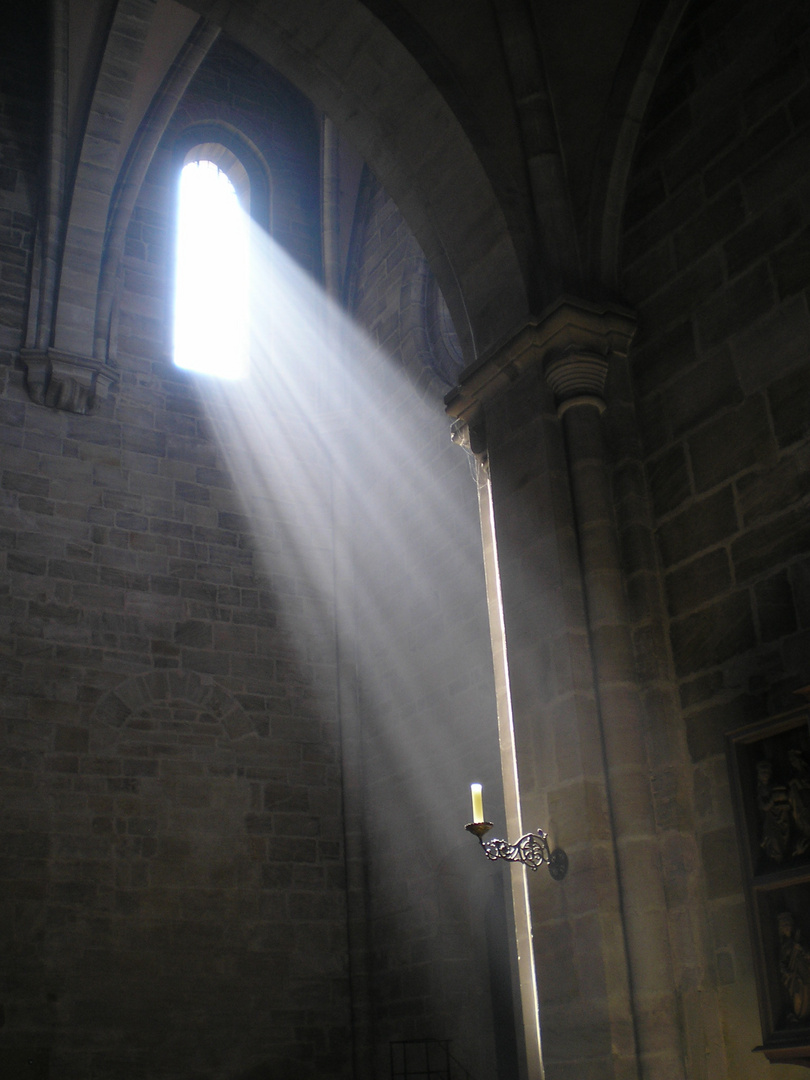 Erleuchtung im Bamberger Dom