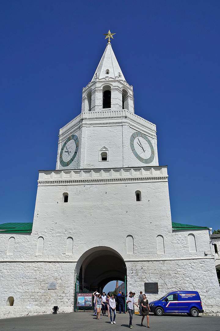 Erlöserturm - Eingang zum Kasaner Kreml