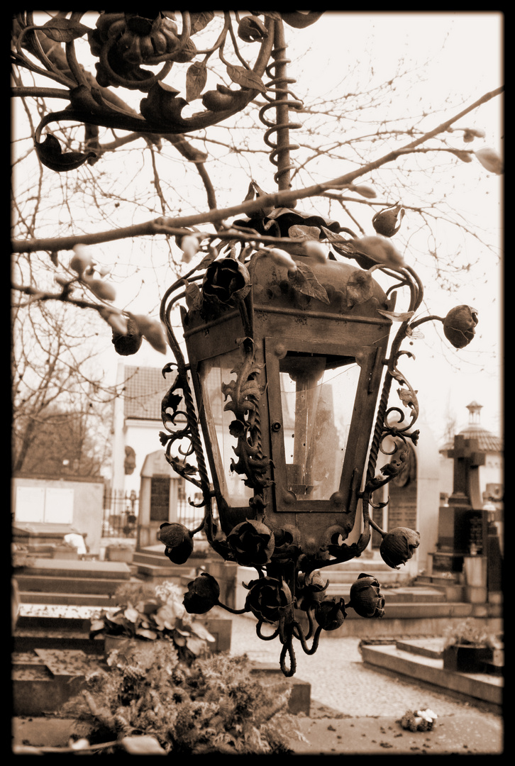 erloschene lichter - vyšehrader friedhof