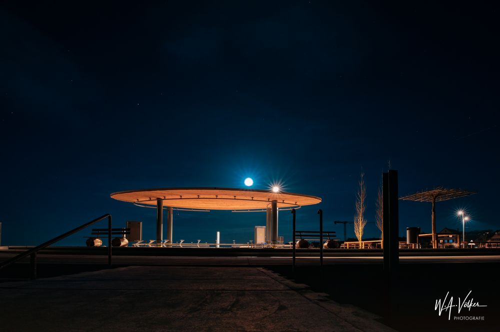 Ermatinger Stedi im Vollmond