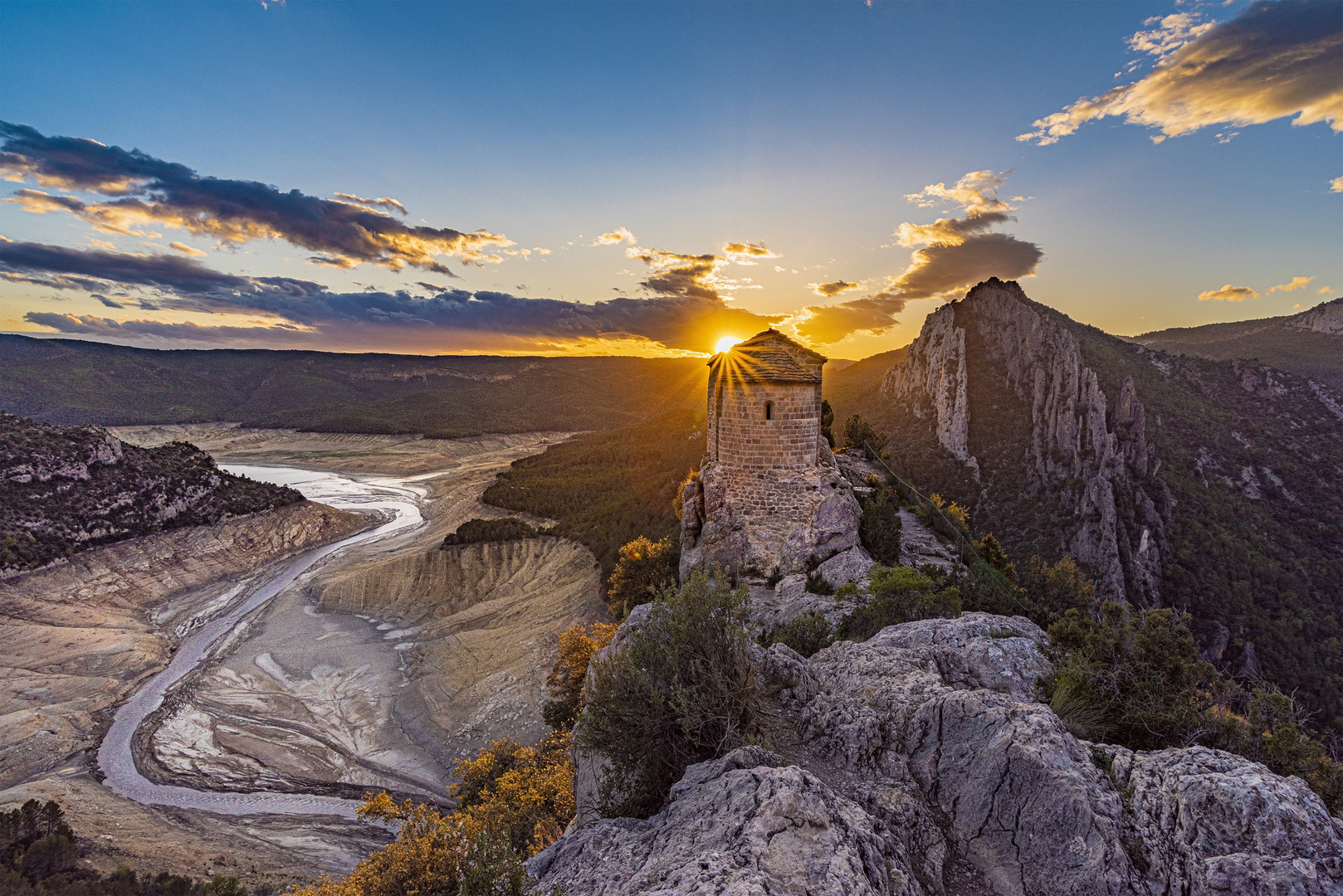 Ermita de la Pertusa. Catalunya. Spain.