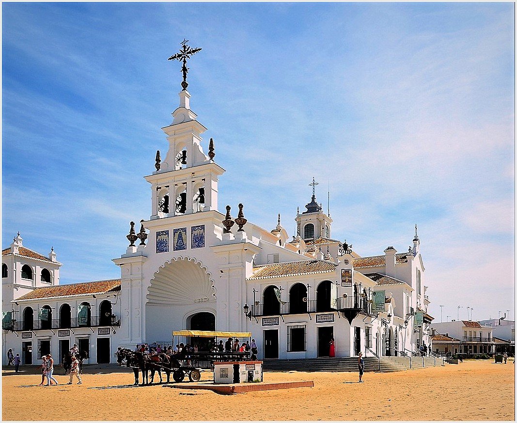 ... Ermita del Rocío, Andalusien ...