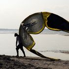 Ermüdet durch Wind und Wellen