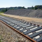 Erneuerte Bahnlinie Neuegg-Laupen