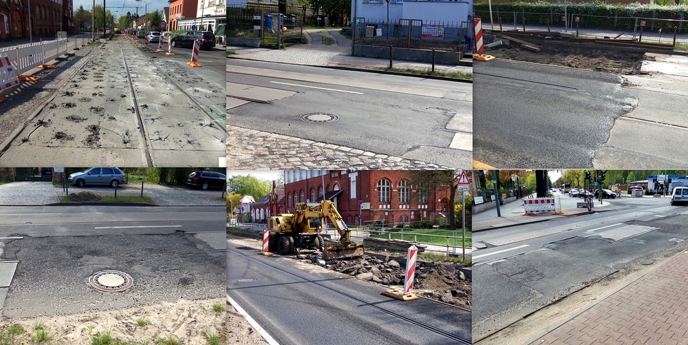 Erneuerung der Straße Adlergestell zwischen Zum Seeblick und Alt-Schmöckwitz