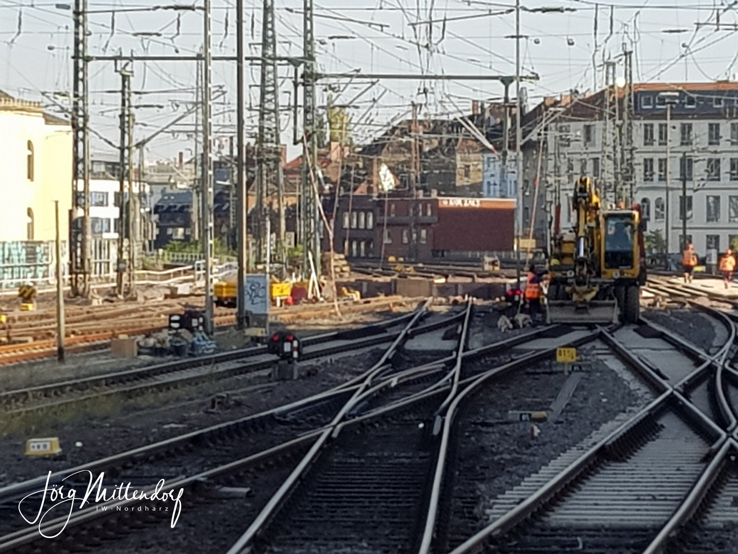 Erneuerung Hannover Hbf Königstraße Eisenbahnüberführung