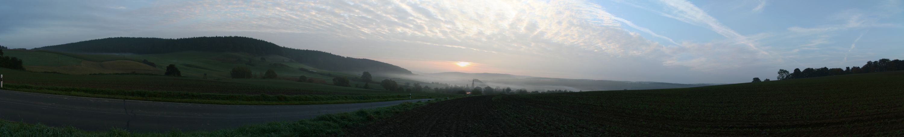 Erneut morgens halb acht iwo in Thüringen