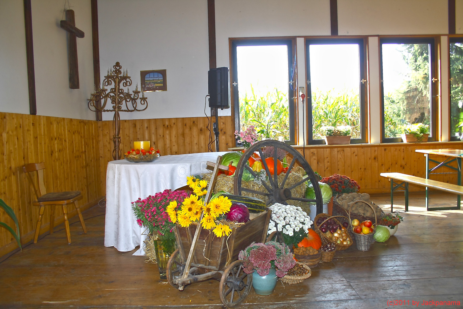 Erntedank 2011 auf dem Bauernhof