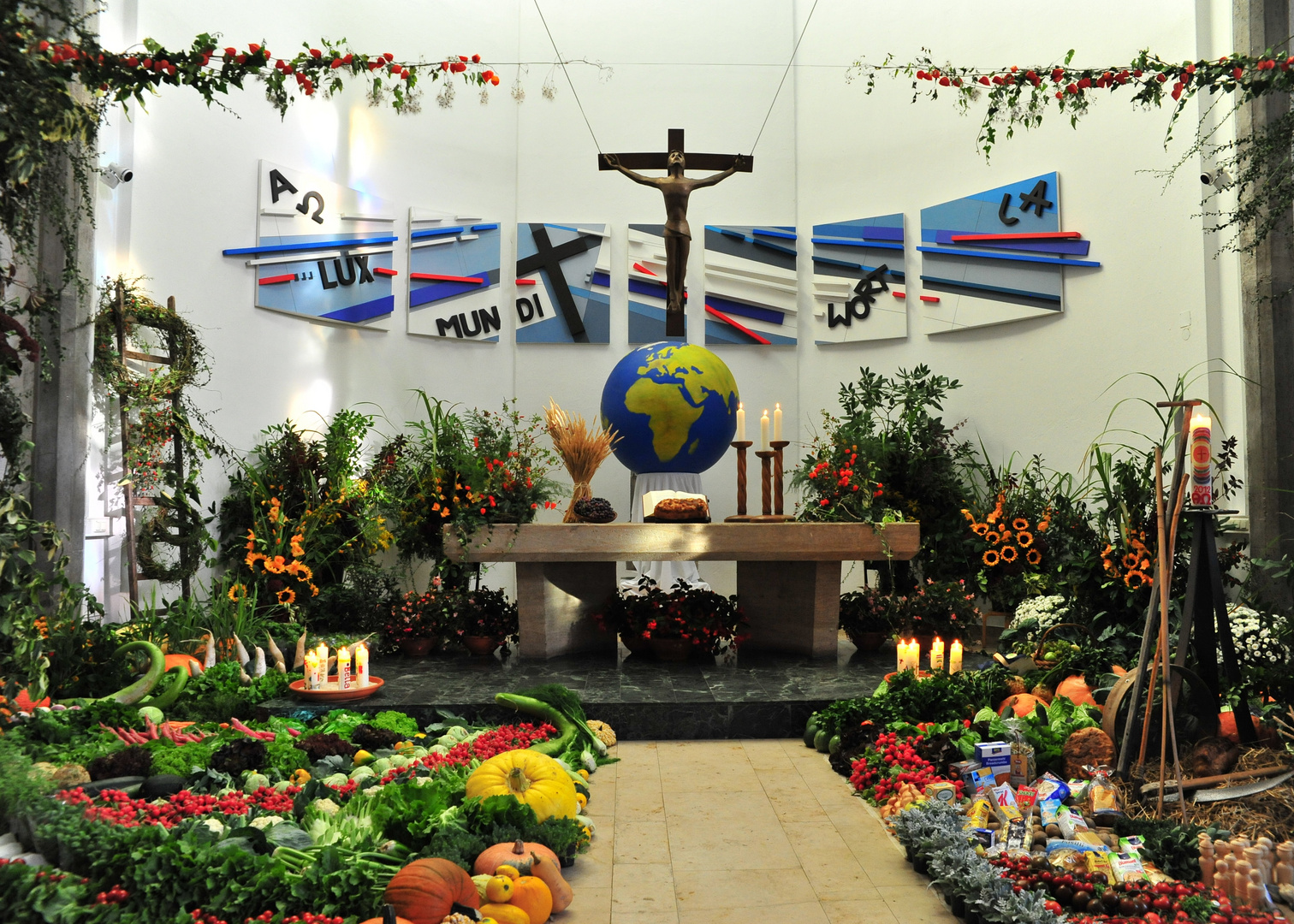 Erntedank in der Ev. Erlöserkirche in Frankfurt am Main-Oberrad 2012